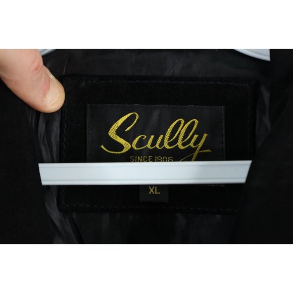 Scully Giacca Western Uomo Cotone Tweed Button Vintage